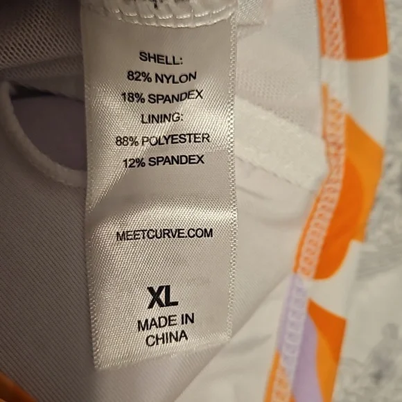 XL One Piece Bathing Suit - Picture 4 of 4